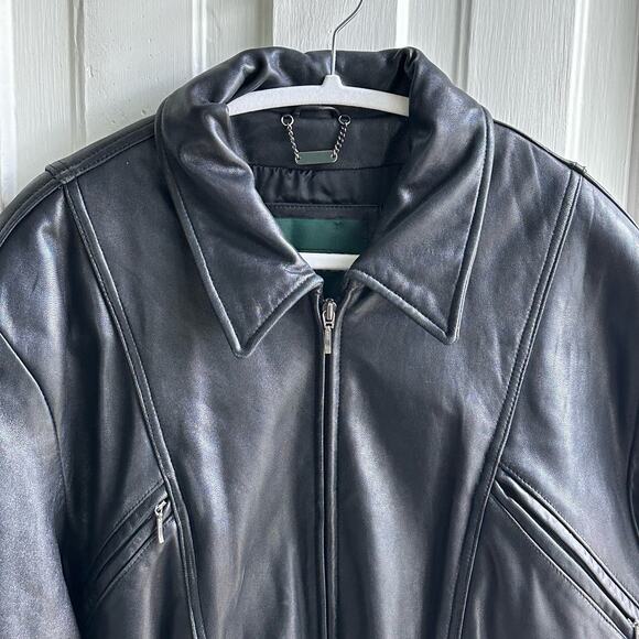 Danier Vintage Leather Drawstring Waist Jacket - Picture 3 of 10